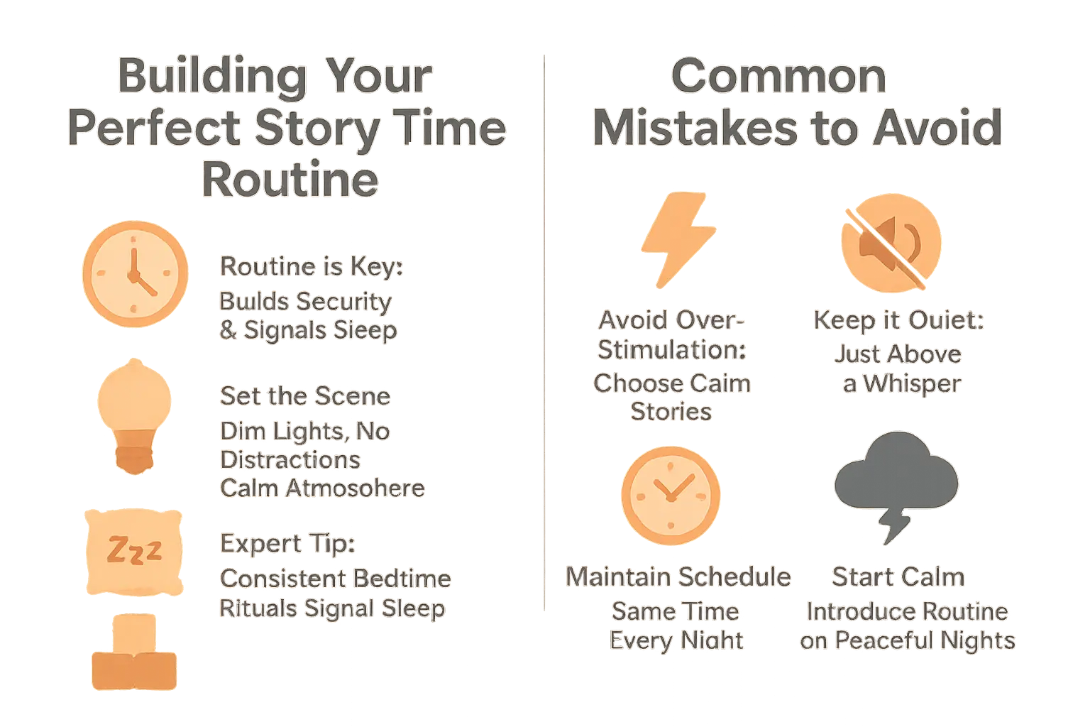 Magical Sleep Stories for Kids That Make Bedtime a Breeze 6 Bedtime story routine dos and don'ts