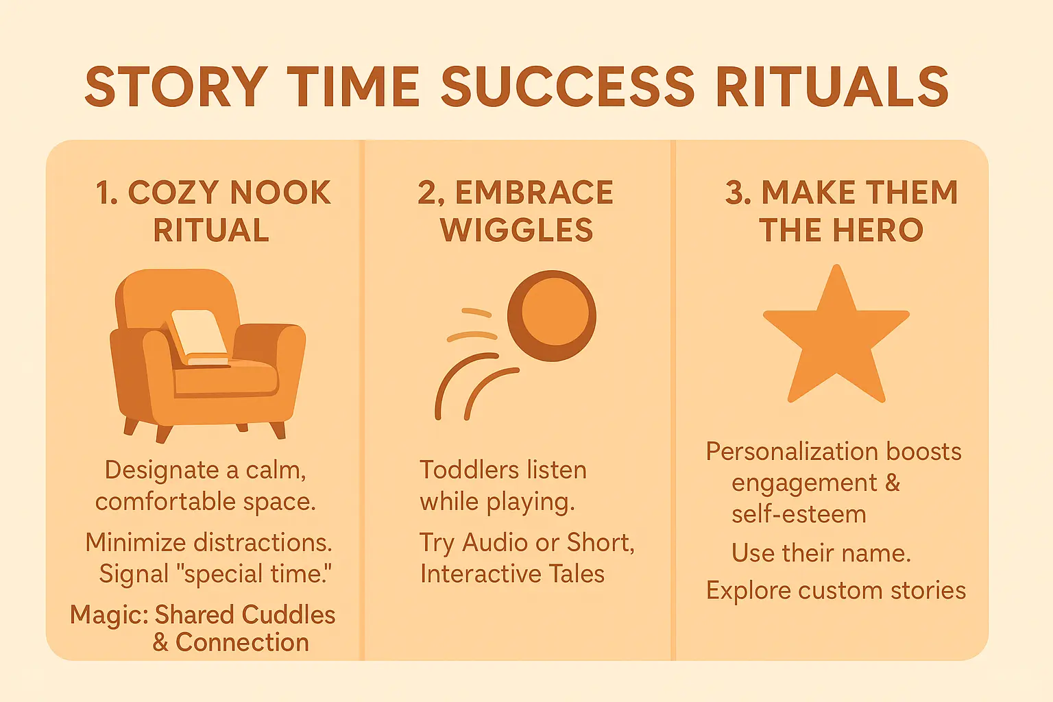 Cozy reading nook with parent and child enjoying a book together