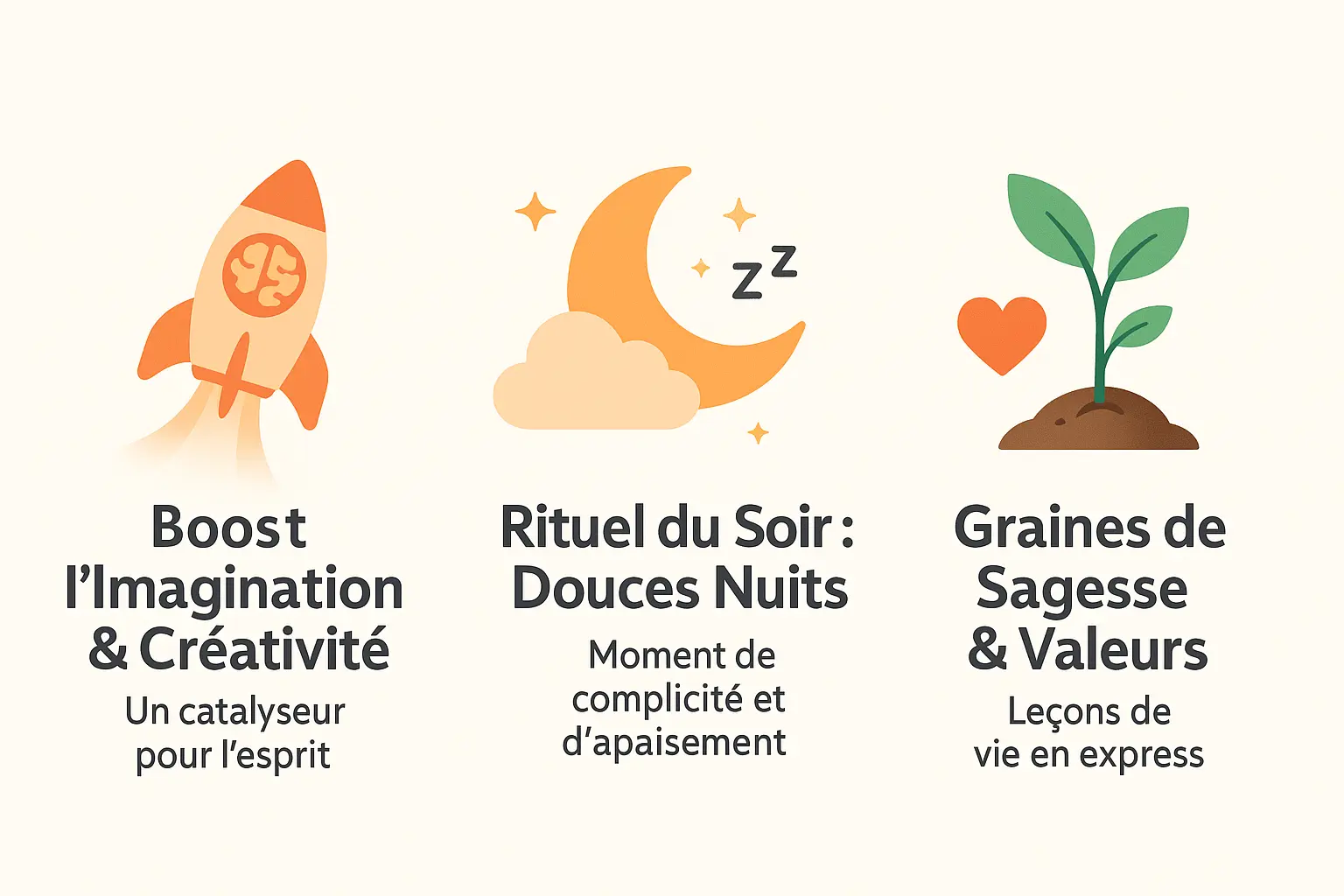 Illustration représentant le pouvoir des histoires courtes pour les enfants