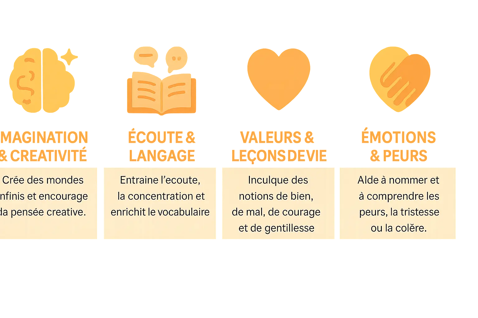 Enfant lisant un conte personnalisé