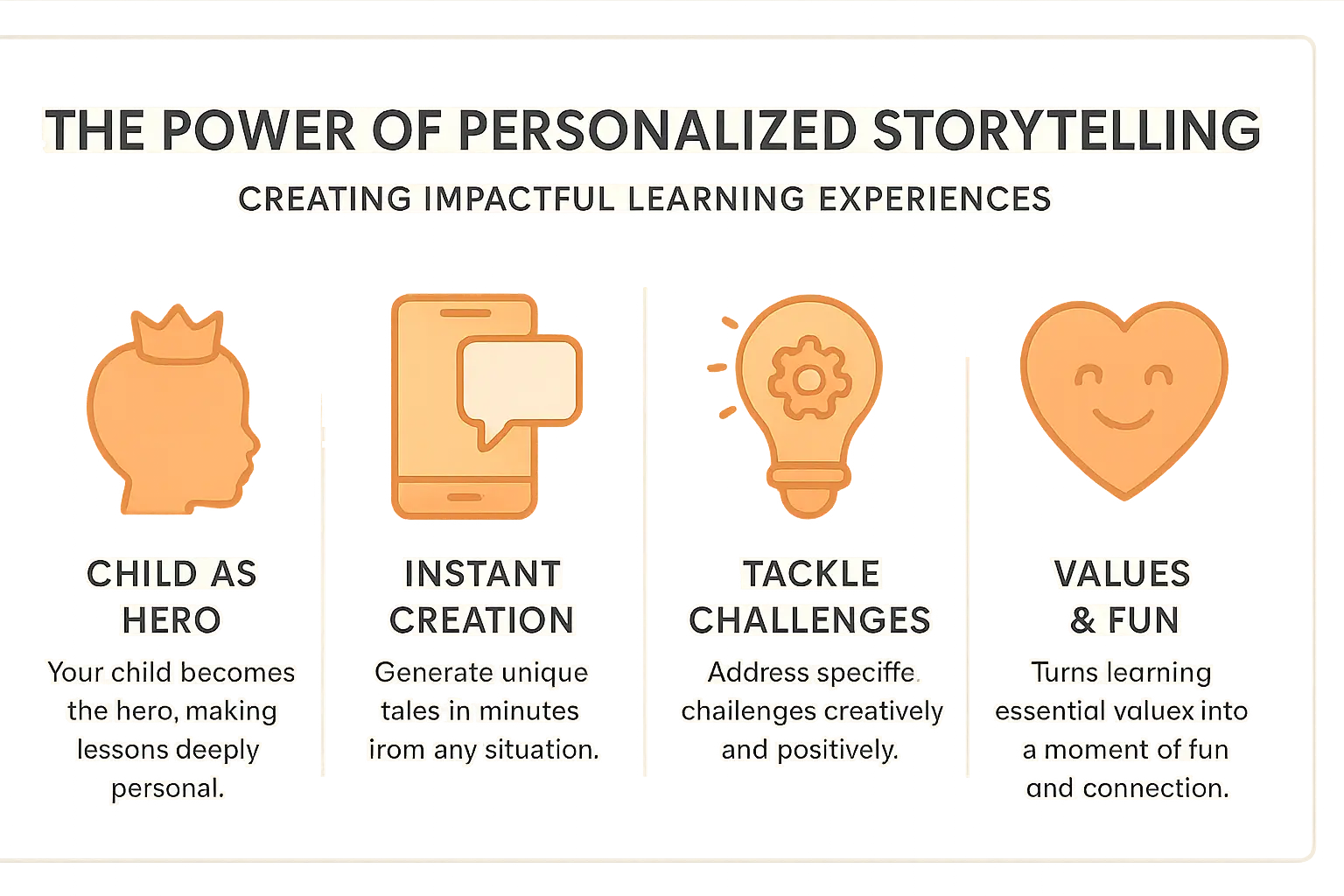 Personalized storytelling illustration