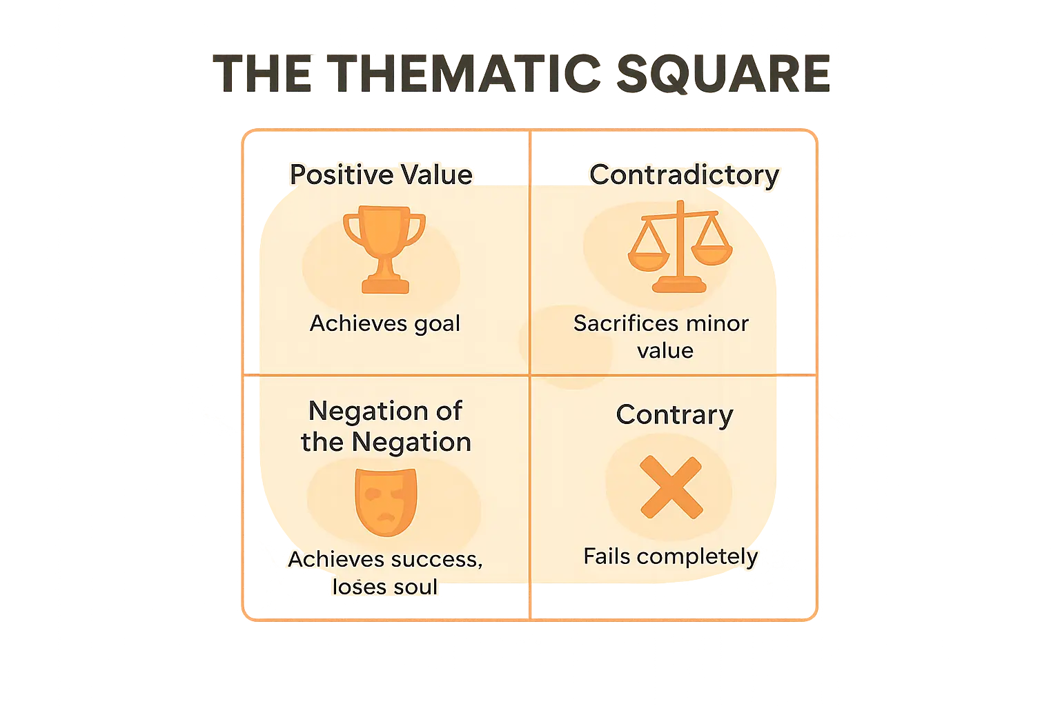 Thematic Square Infographic