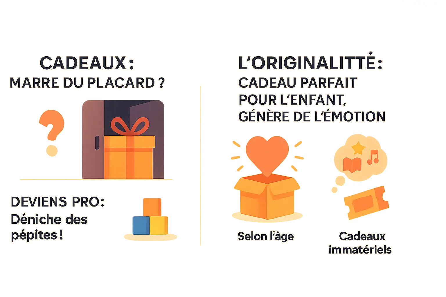 trouver des cadeaux originaux pour enfants