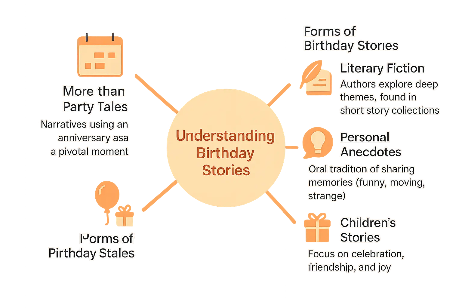 Understanding Birthday Stories Infographic