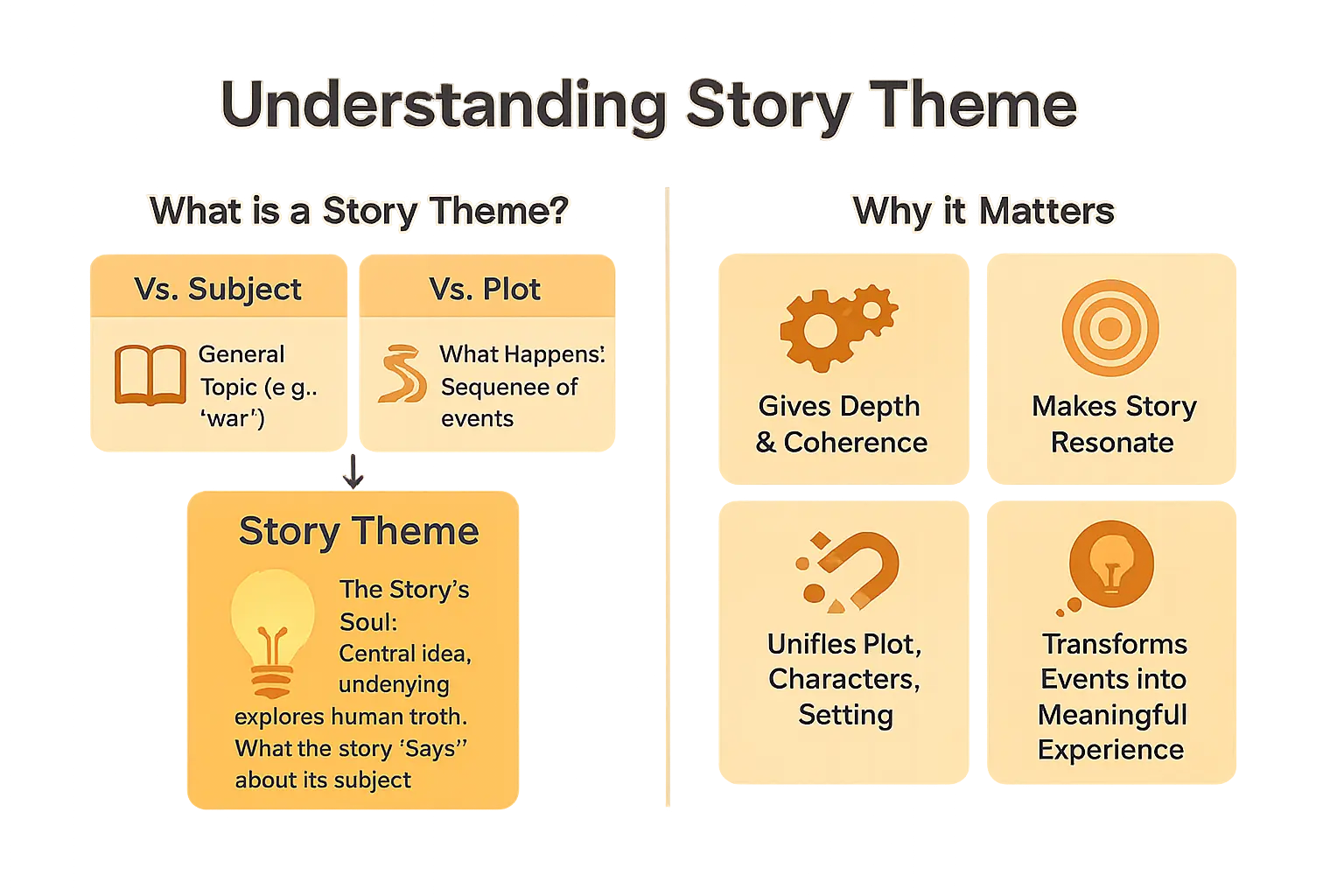 Understanding story theme concept