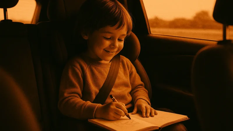 Voyage avec enfant : Occupe-le sans écran facilement 🎯