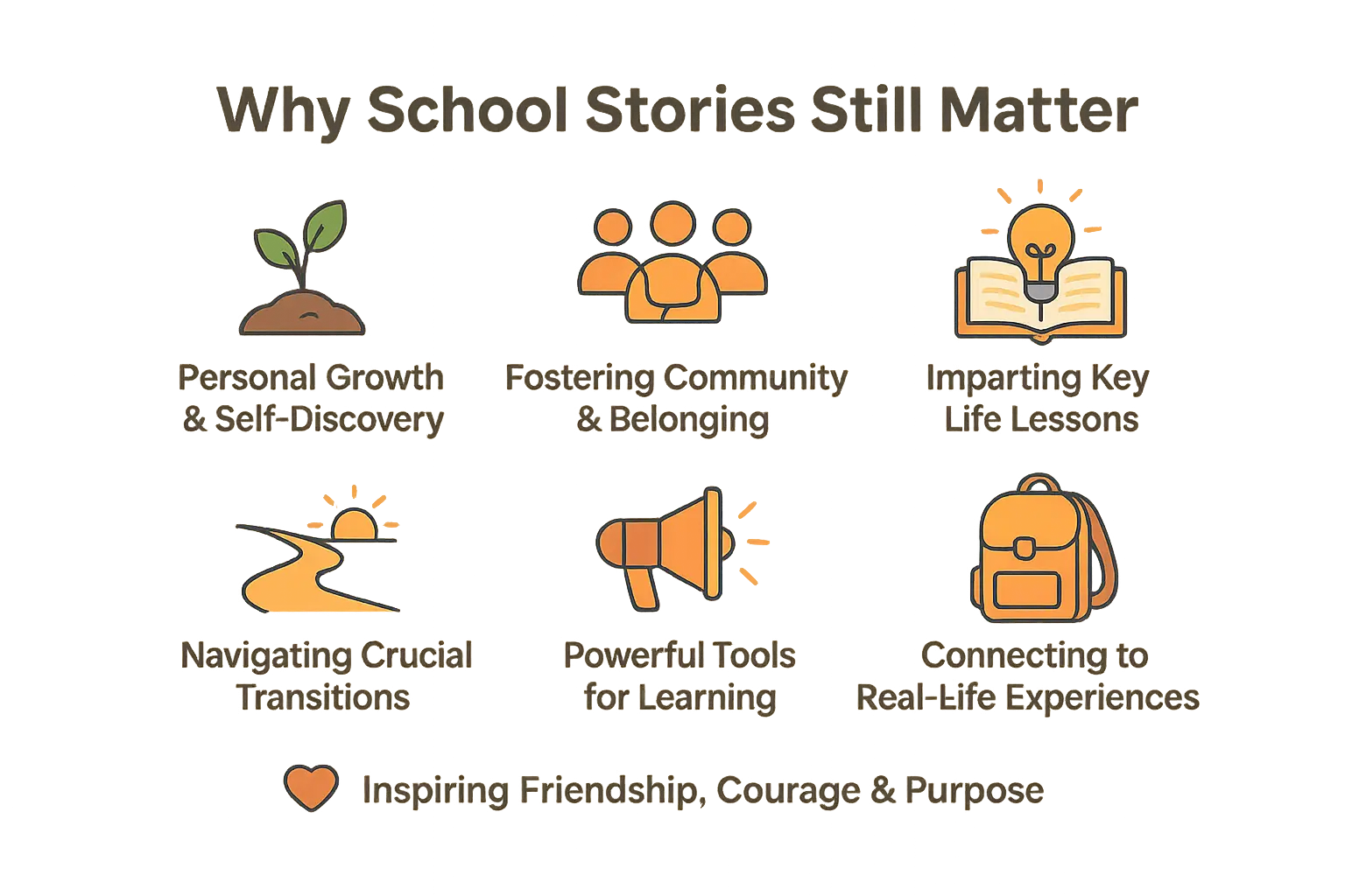 Children engaging with school stories