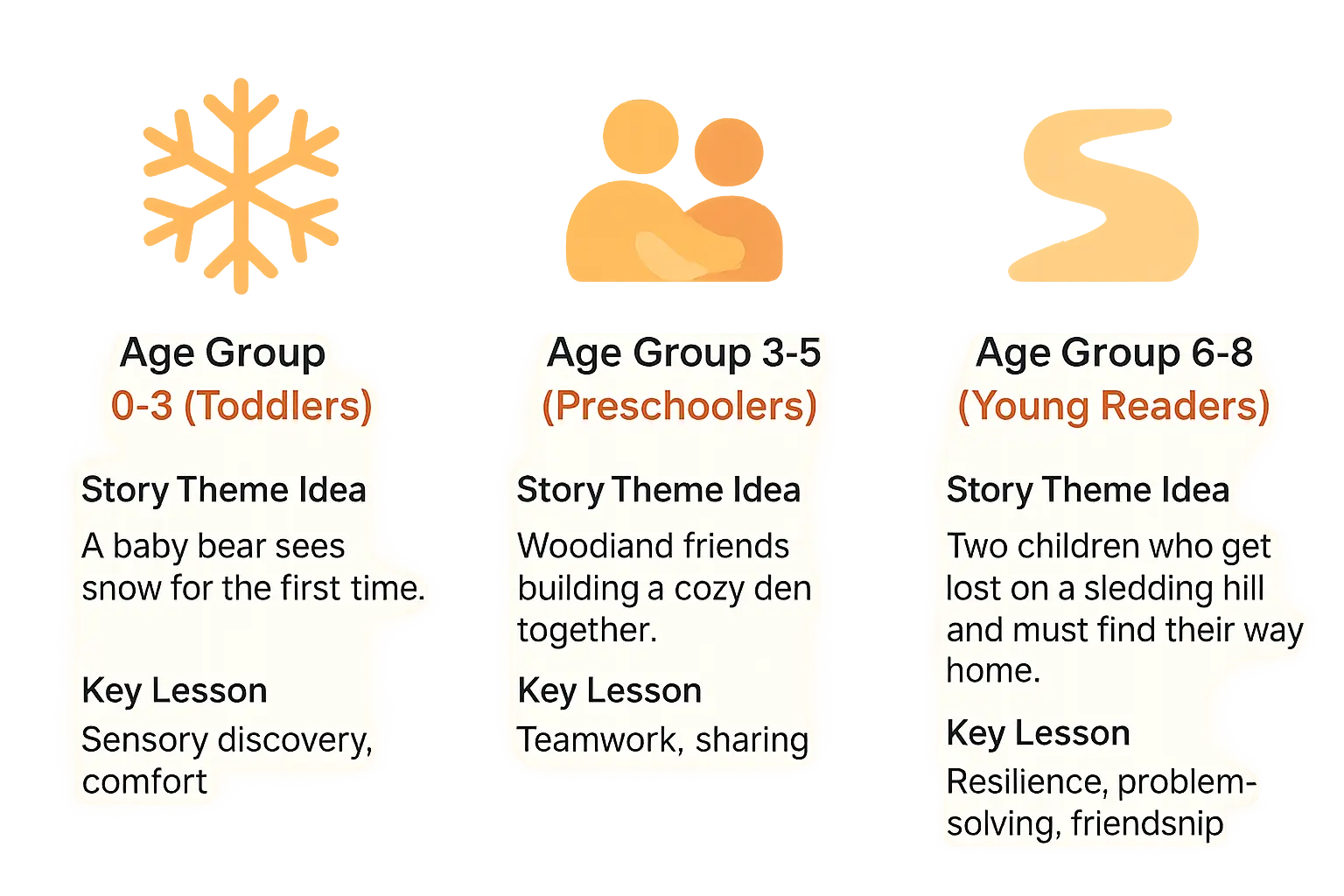 Cozy winter tales for kids spark wonder & lasting memories 2 Winter story themes for different age groups