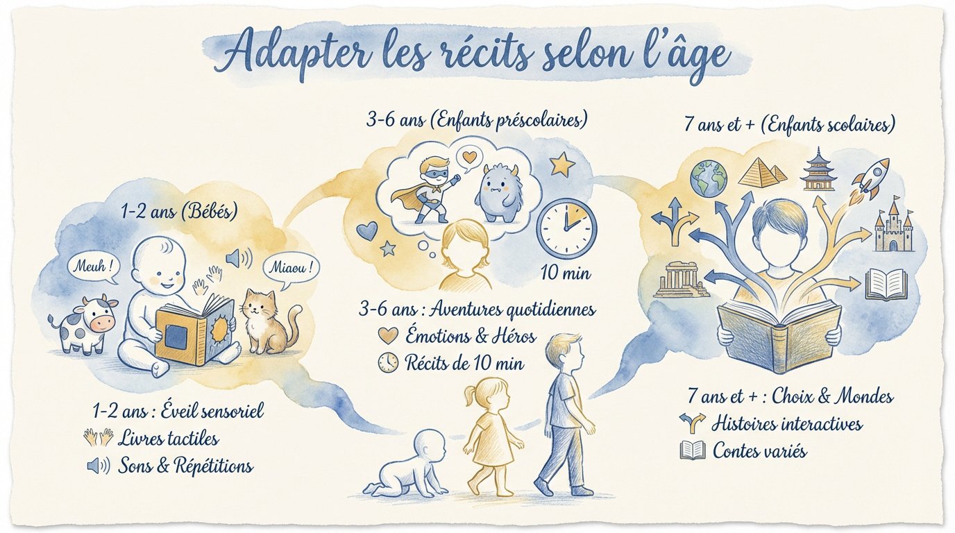 L'histoire du soir enfant : le rituel des nuits paisibles 2 Parent lisant une histoire du soir enfant adaptée à son âge pour un rituel paisible