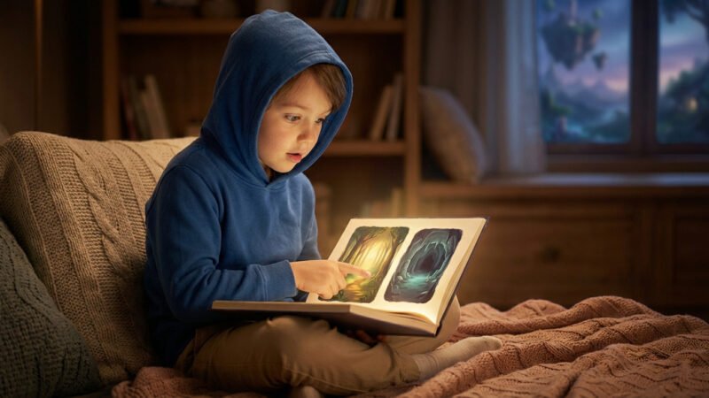 Histoires interactives pour enfants : l&rsquo;aventure sur mobile