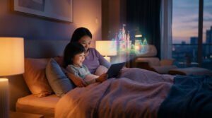 Custom bedtime story generator : vos contes via WhatsApp