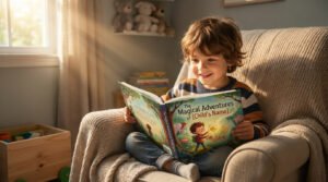 Create a personalized children’s book for your little hero