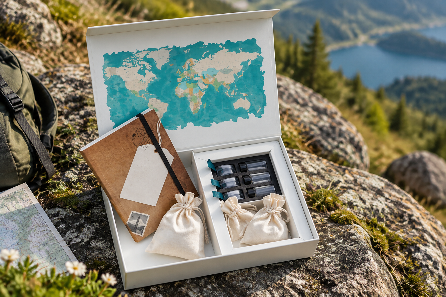 A customized keepsake box from Nature et Découvertes